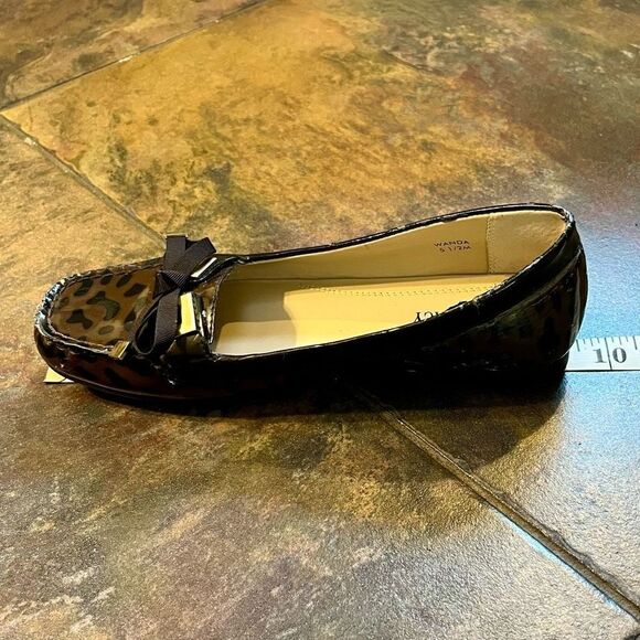 Ellen Tracy Wanda Leopard Animal Print Slip-on 5.5 - Picture 14 of 16